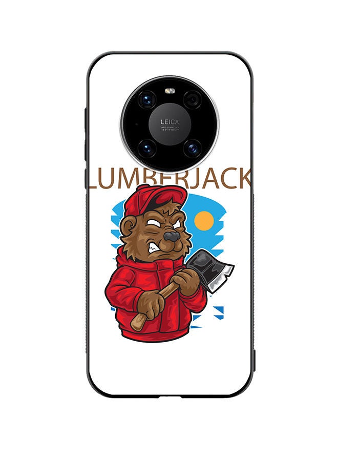 VR CREATIVE Protective Case Cover For Huawei Mate 40 Lumber Jack Design Multicolour - Image 1