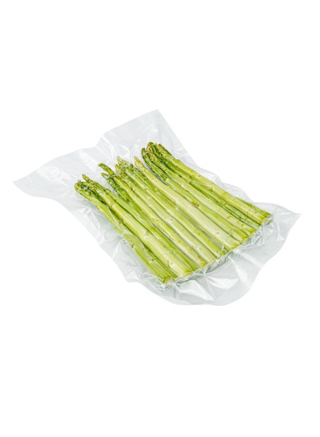 Restaurantware Fresh Hero 16 x 12 Inch Vacuum Sealer Bags, 1000 Food Storage Bags - 3 mil Thick, Microwavable, Clear Plastic Sous Vide Bags, Freezable, For Storing Food Or Sous Vide Cooking  - Image 2