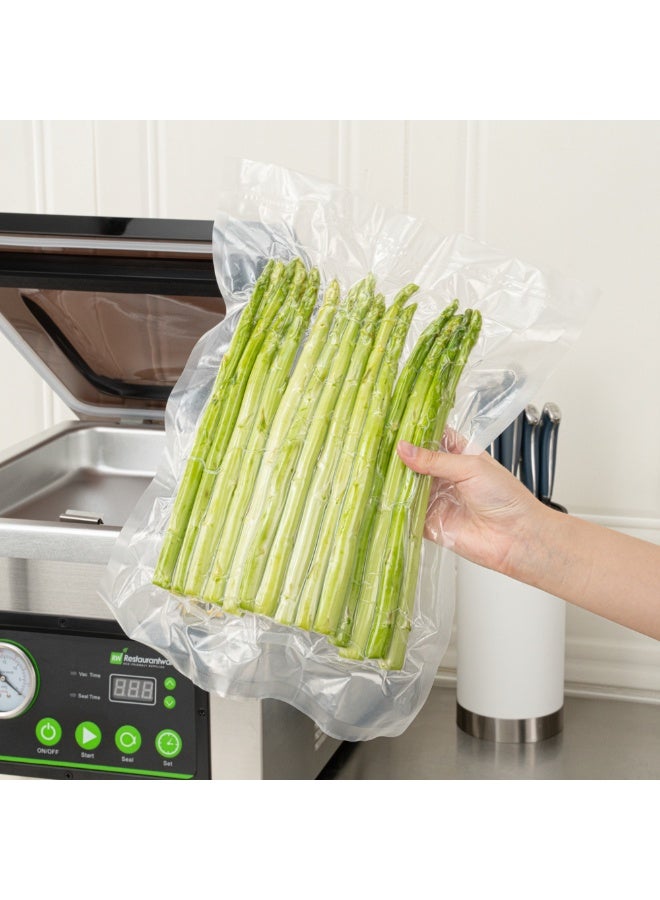 Restaurantware Fresh Hero 16 x 12 Inch Vacuum Sealer Bags, 1000 Food Storage Bags - 3 mil Thick, Microwavable, Clear Plastic Sous Vide Bags, Freezable, For Storing Food Or Sous Vide Cooking  - Image 5