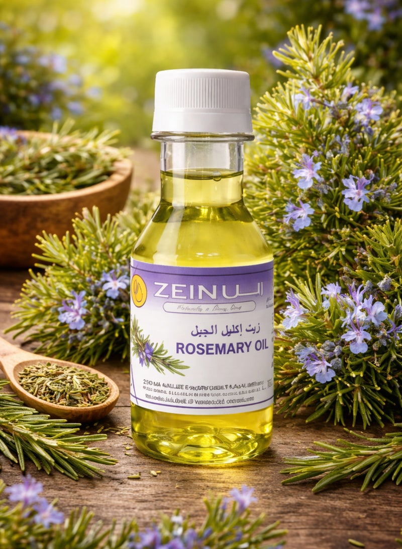 Zein Rosemary Oil Pure Natural – Zait Iklil Al Jabal Herbal Oil for Hair Growth, Scalp Care & Wellness Support – Refreshing & Strengthening Formula – 100ml - Image 4