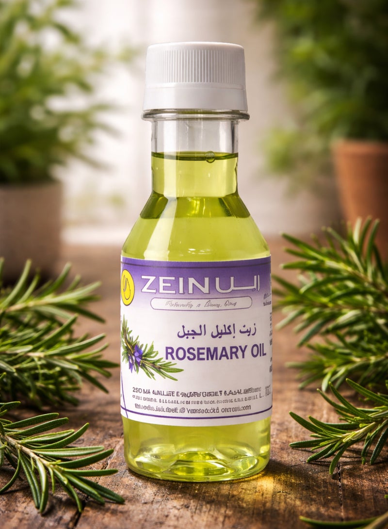Zein Rosemary Oil Pure Natural – Zait Iklil Al Jabal Herbal Oil for Hair Growth, Scalp Care & Wellness Support – Refreshing & Strengthening Formula – 100ml - Image 1