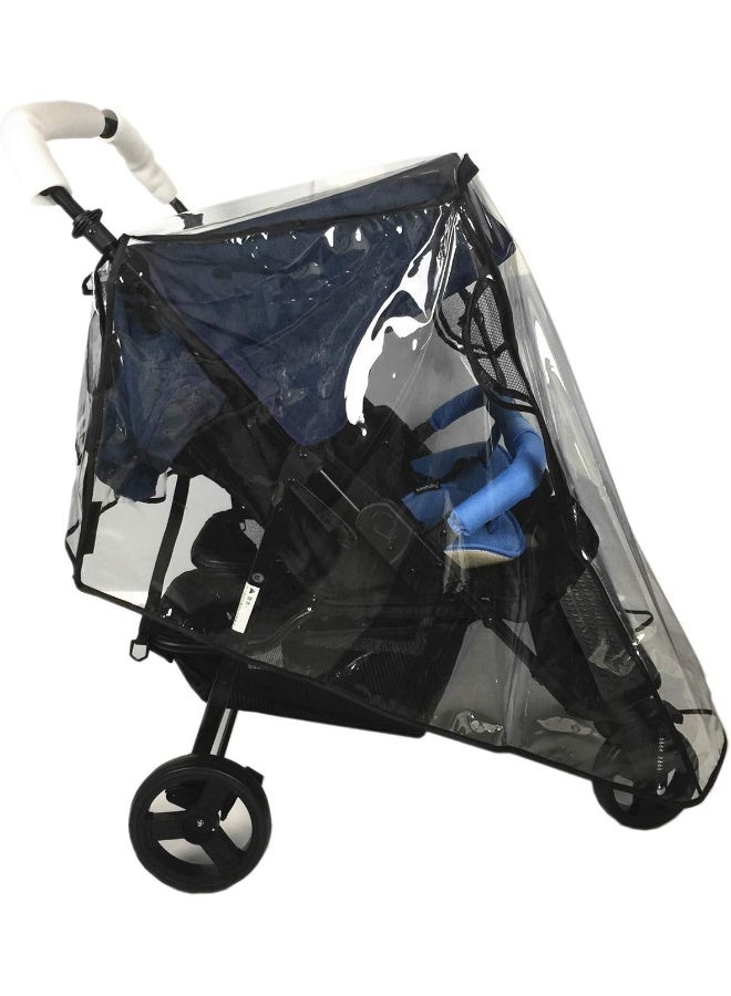 ايبيني Universal Stroller Raincover for Twins Strollers - Image 3