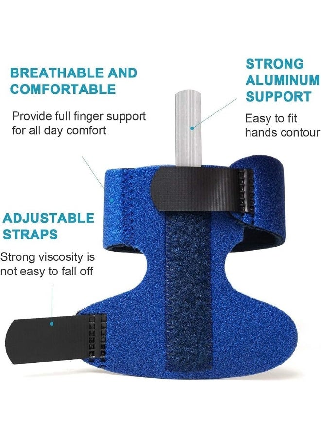 Sumifun Finger Brace, Trigger Finger Splint for Index Middle Ring Pinky Finger Arthritis Pain, Tendon Injury, Broken Mallet Finger Stabilizer Supports for Dislocated Knuckle Immobilizer Wrap - Image 4