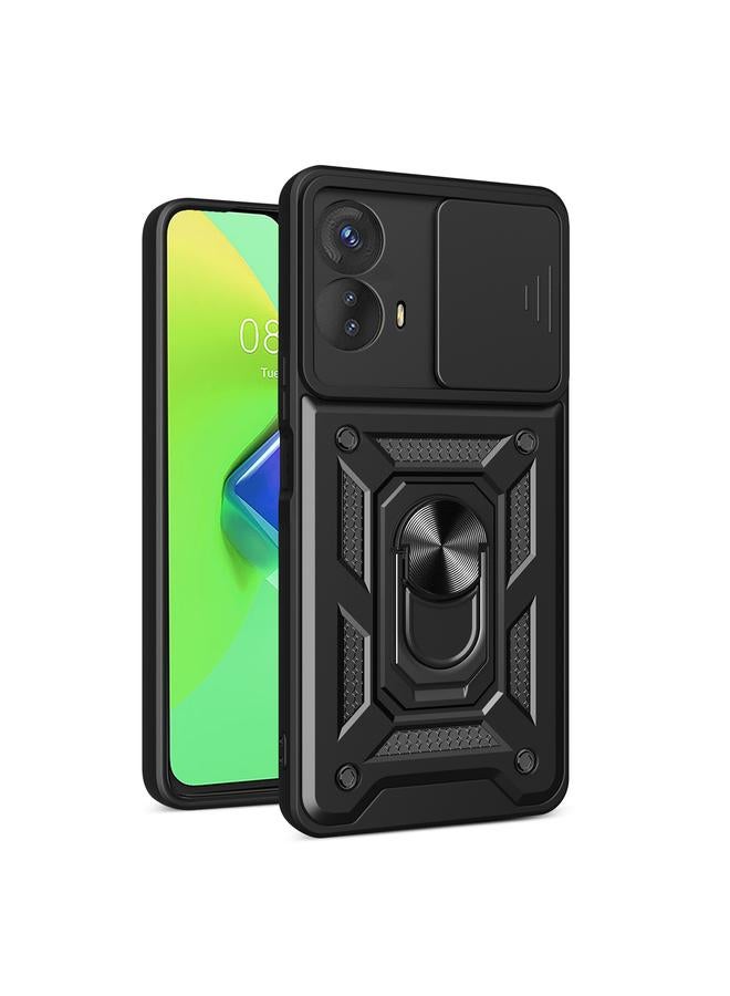 S-TOP Case For Motorola Moto G53 5G Sliding Camera Cover Design TPU+PC Phone Case - Image 1