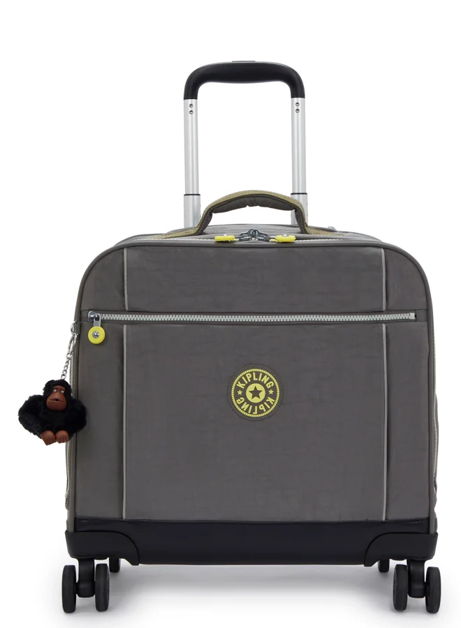 kipling New Storia Back To Grey Large Wheeled Bag I4050-1Dx