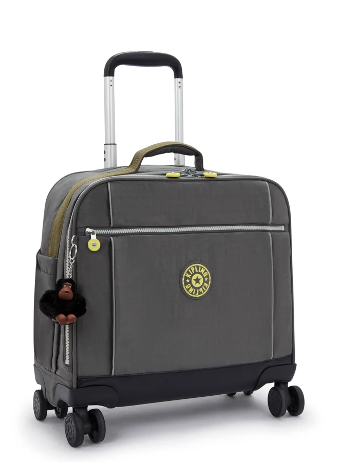 kipling New Storia Back To Grey Large Wheeled Bag I4050-1Dx