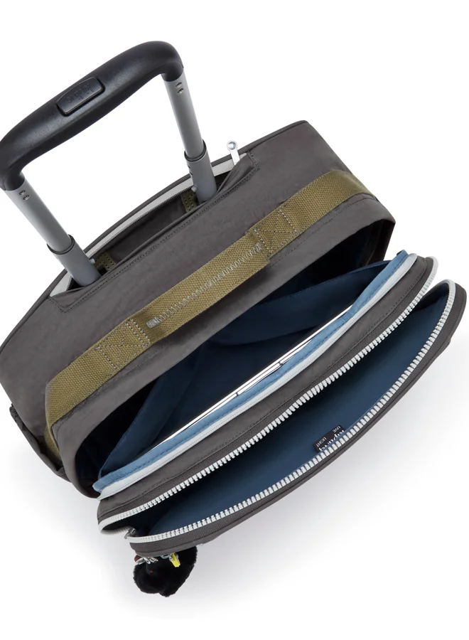 kipling New Storia Back To Grey Large Wheeled Bag I4050-1Dx