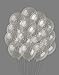 AnnoDeel 50 pcs Clear Star Round Latex Balloons 12inch Clear Trransparent Balloons for Baby Shower Brithday Wedding Party Balloon decoration - Image 4