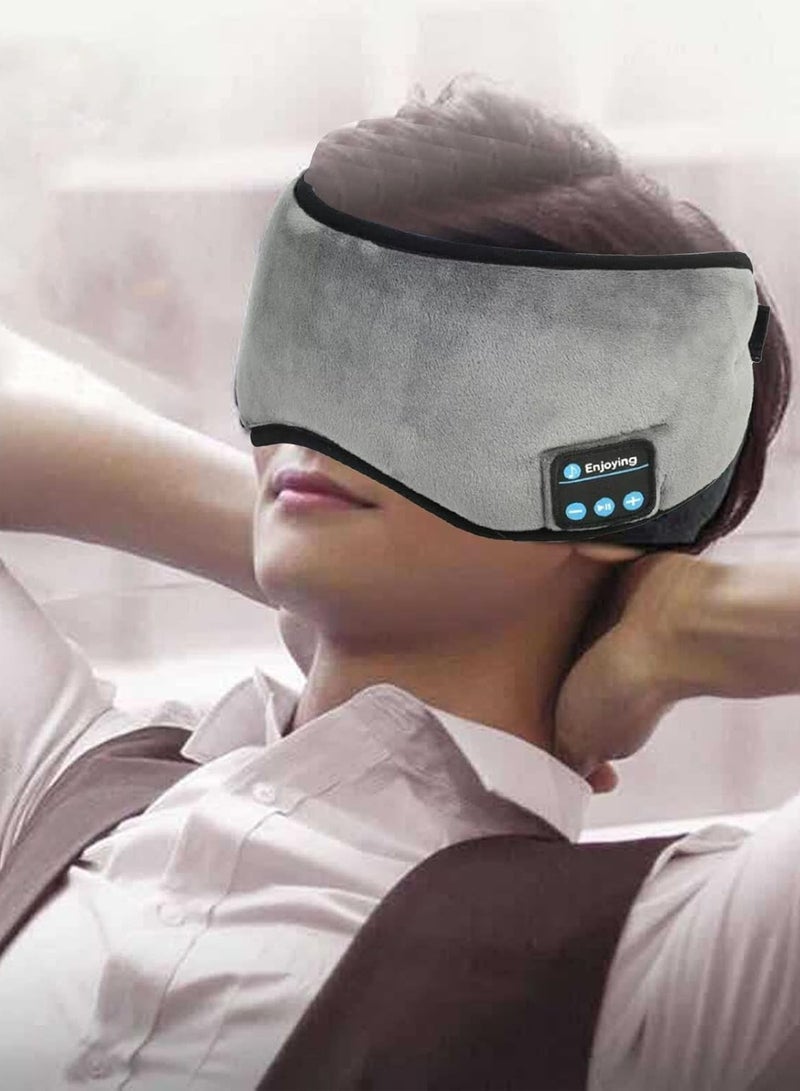 Smart Eye Mask Sleep Eye Pad with BT Headphone - Wireless Music Googles - Image 2