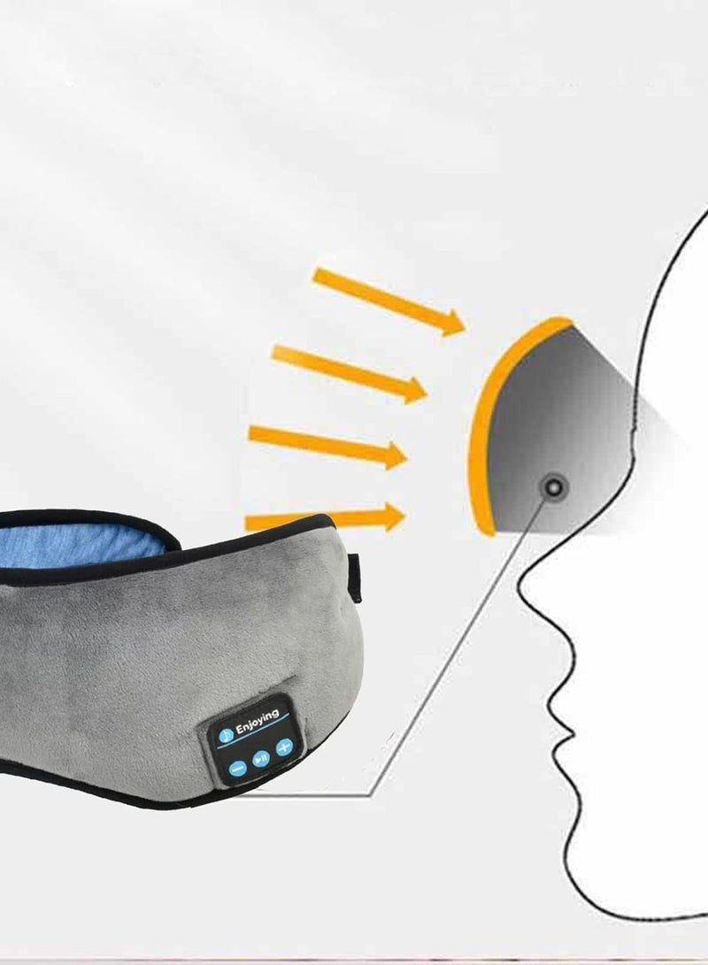 Smart Eye Mask Sleep Eye Pad with BT Headphone - Wireless Music Googles - Image 3