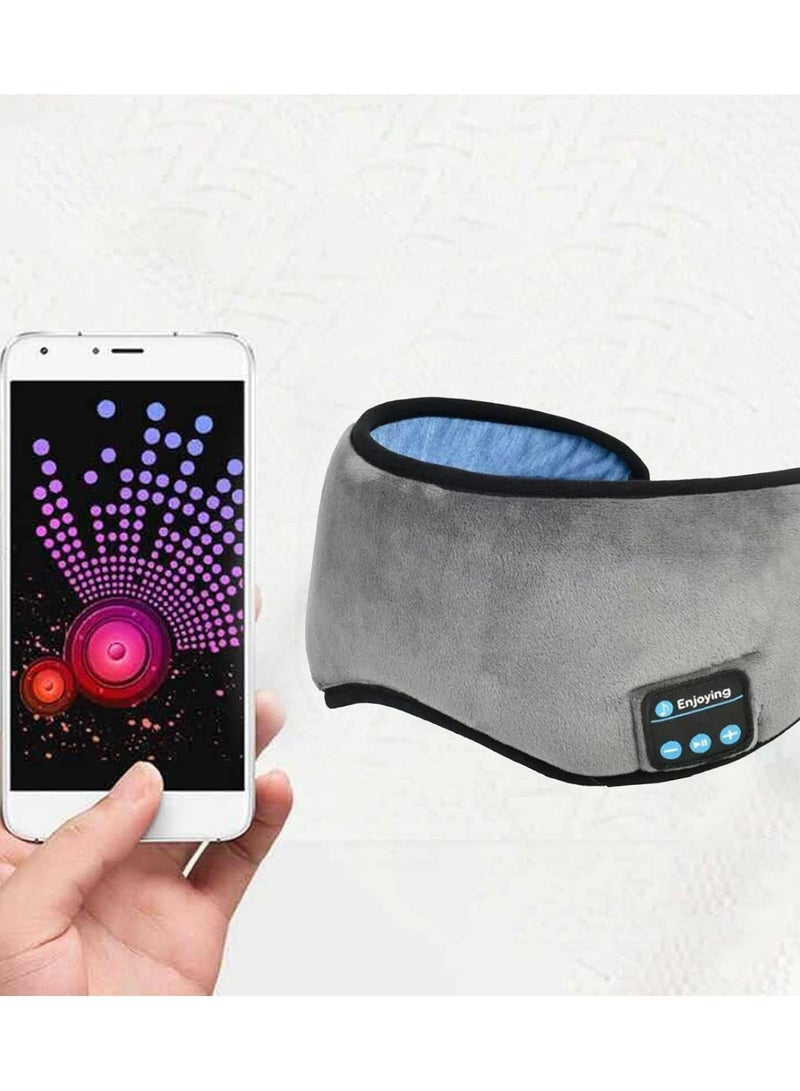 Smart Eye Mask Sleep Eye Pad with BT Headphone - Wireless Music Googles - Image 5