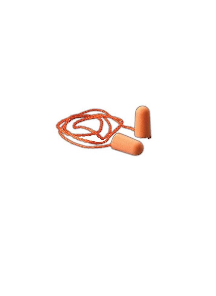 3M - 1110 Series Foam Corded Earplugs - Image 1