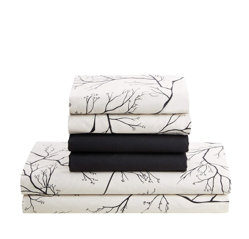 Clara Clark Bed Sheet Set with Extra Set Pillowcases, Premier 1800 Collection, Wrinkle, Fade & Stain Resistant, - Image 3