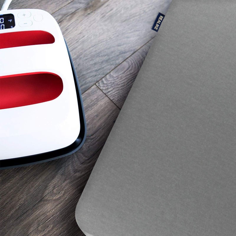 REALIKE Heat Press Mat for Cricut EasyPress Machines(16x20 inch), Easy Press Mat for HTV Craft Vinyl Ironing Insulation Transfer Projects - Image 4