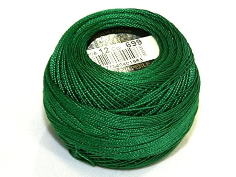 DMC Cotton Perle Thread Size 12 699  per 10 gram Ball