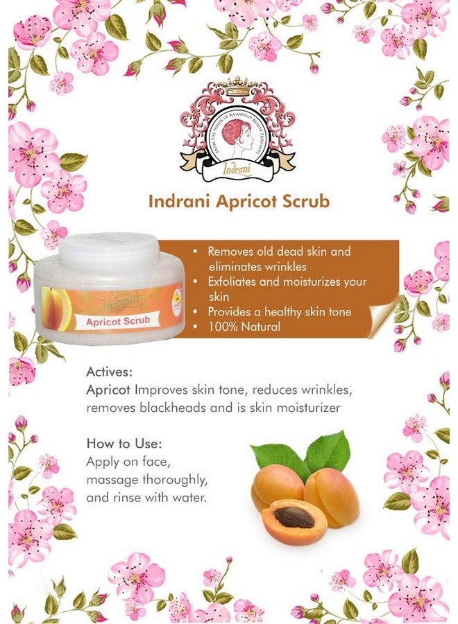 Indrani Cosmetics Indrani Apricot Scrub 200 Gm - Image 3