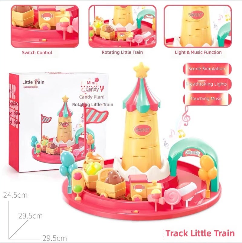 طقم أدوات مطبخ وكرات حلويات وكعك ومحل تجاري للأطفال، مع آيس كريم كهربائي صغير وموسيقى، مناسب للفتيات والفتيان