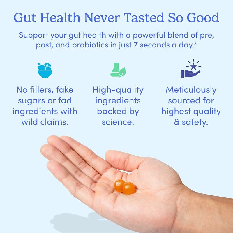 FIRST DAY 3 in 1 Probiotics for Men  Prebiotic Probiotic  Postbiotic Supplement  Mens Probiotic for Digestive Health Oral Health Immune Function Energy Gut Health for Men  30Day Supply - Image 5