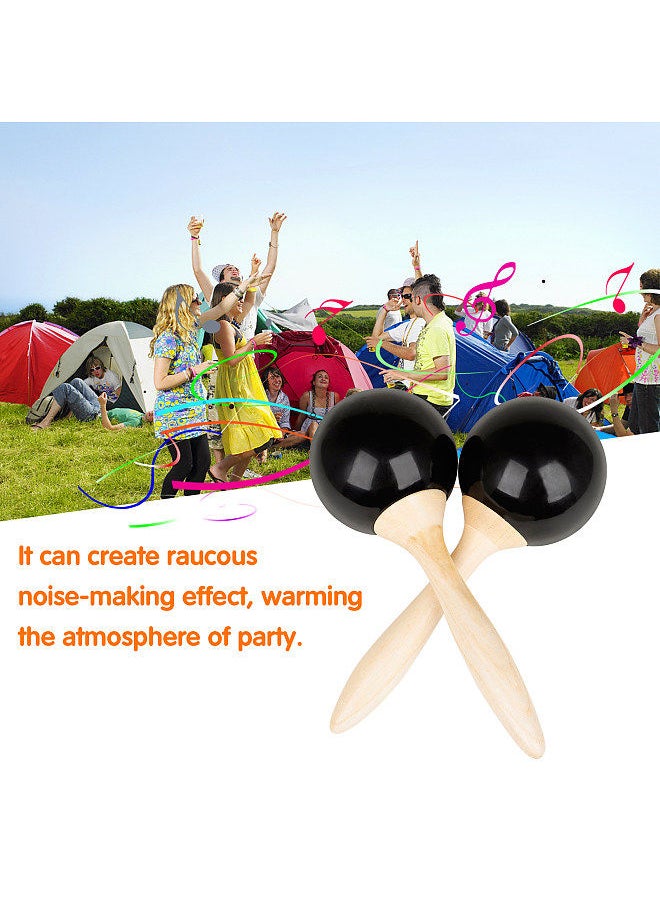 Generic - Pair Of Percussion Maracas Shakers Rattles Sand Hammer Percussion Musical Instrument For Music Enlightment Party Game - Image 1