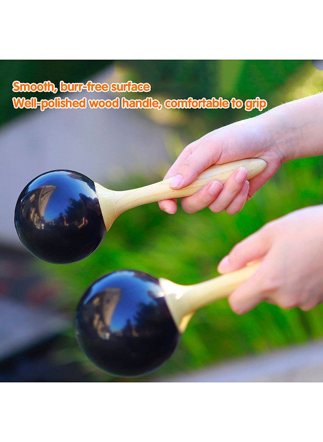Generic - Pair Of Percussion Maracas Shakers Rattles Sand Hammer Percussion Musical Instrument For Music Enlightment Party Game - Image 1