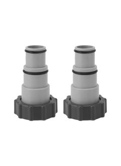 2PCS Pool Hose Adapter Replacement 1.25 Inch to 1.5 Inch Type A Pool Filter Hose Adapter for Swimming Pool