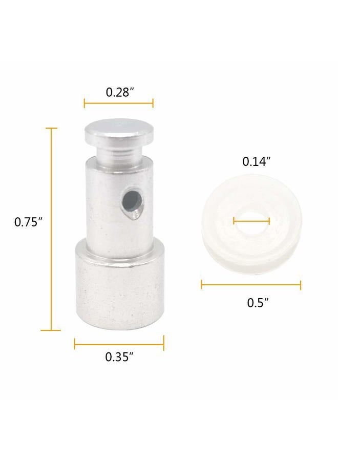 Apuxon 2Pack Universal Replacement Silicone Gaskets and Float Valve for 5, 6or 8 Quart Pressure Cooker Models, Such as XL, YBD60-100, PPC780, PPC770 and PPC790 - Image 2