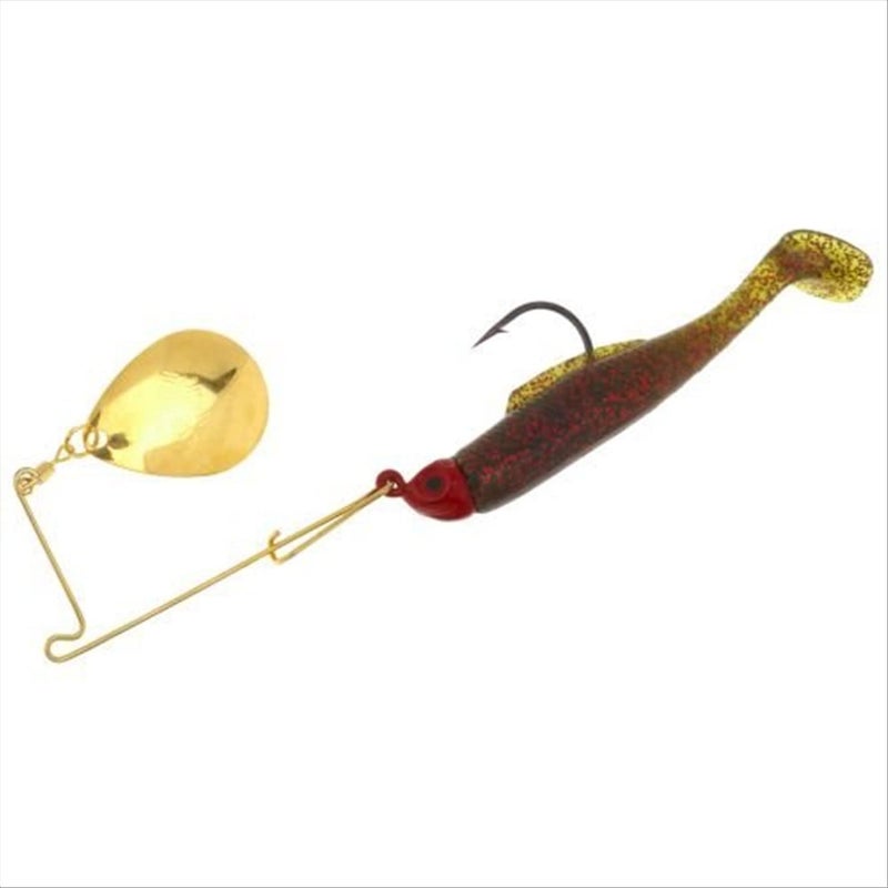 Strike King RMG14-848 Redfish Magic Spinnerbait, 1/4-Ounce, Avocado - Image 4