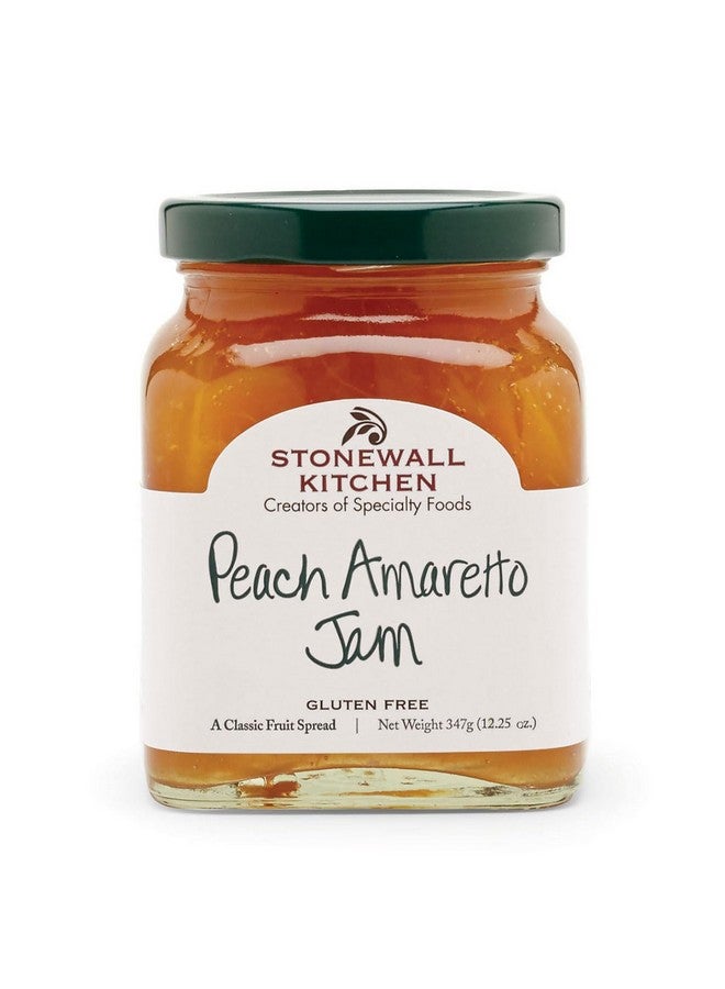 Stonewall Kitchen Peach Amaretto Jam, 12.5 Ounces - Image 1