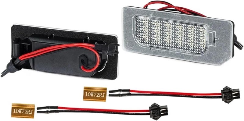 QASULER LED License Plate Lights for Mitsubishi - Image 1