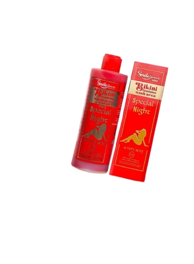 Smile Bikini Feminine wash area special night 250ml