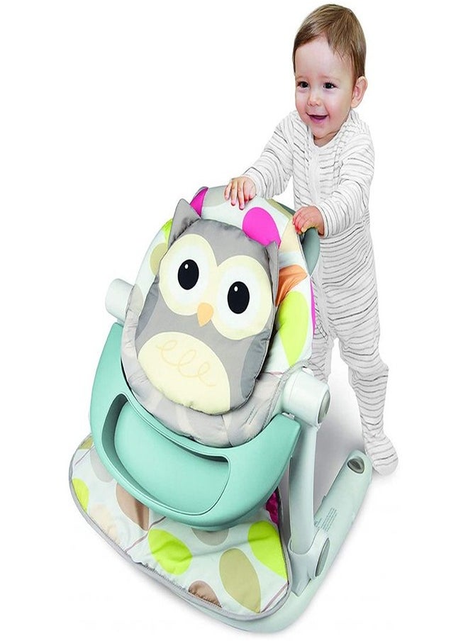 WinFun WinFun - Sit To Walk Floor Seat With Toy Tray Owl - 805200  - Image 4