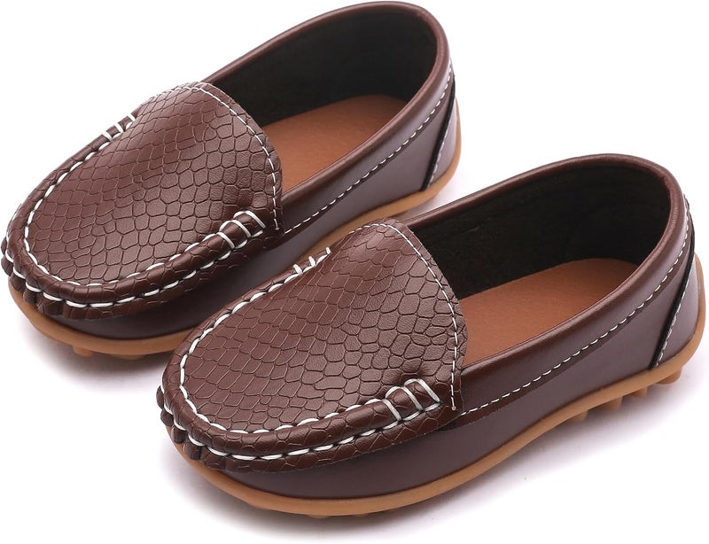LONSOEN Soft Slip-On Loafers for Kids - Image 3
