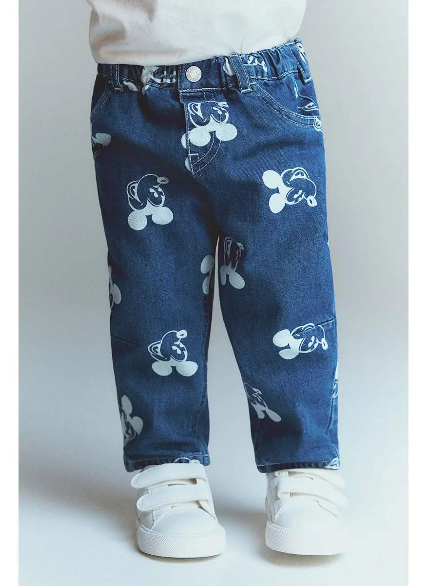 H&M Printed Jeans