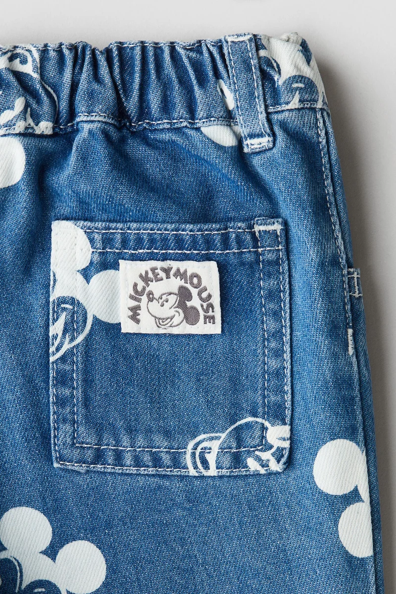 H&M Printed Jeans