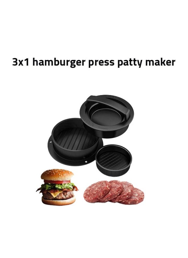 Arrow 3-in-1 Stuffed Burger Press | Burger Maker Stuffed Hamburger Patty | Detachable design | Easy to clean | Black Color | Model Name: RO-S100BP  - Image 2