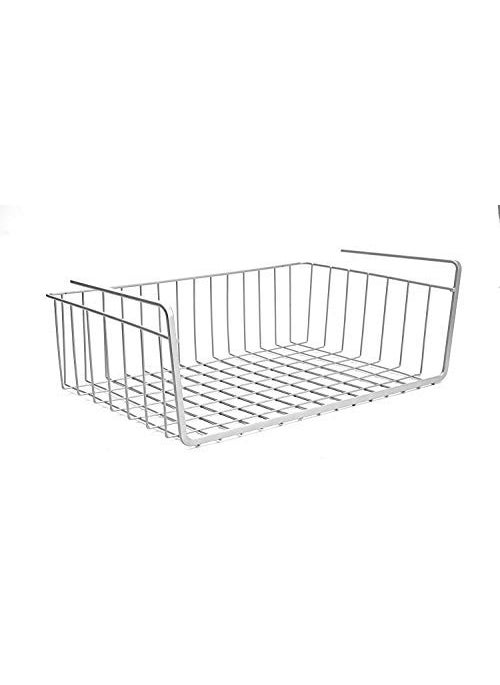 UmI. - Umi Multipurpose Under Shelf BasketCoated Iron Under Cabinet Storage Organizer Rack ShelfUnder shelf Organizer - Image 1