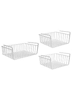 Umi Multipurpose Under Shelf BasketCoated Iron Under Cabinet Storage Organizer Rack ShelfUnder shelf Organizer