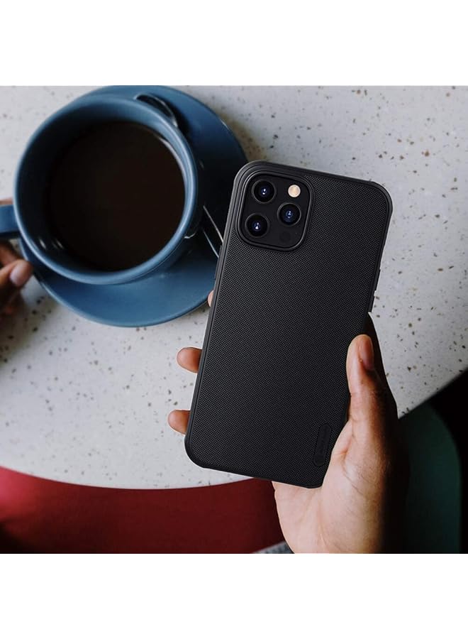 Nillkin Cover Compatible With Iphone 12 Pro Max 6.7 Inch Case Super Frosted Shield Hard Phone Cover Slim Fit Designed Case For Iphone 12 Pro Max 6.7 Inch Black - Image 5
