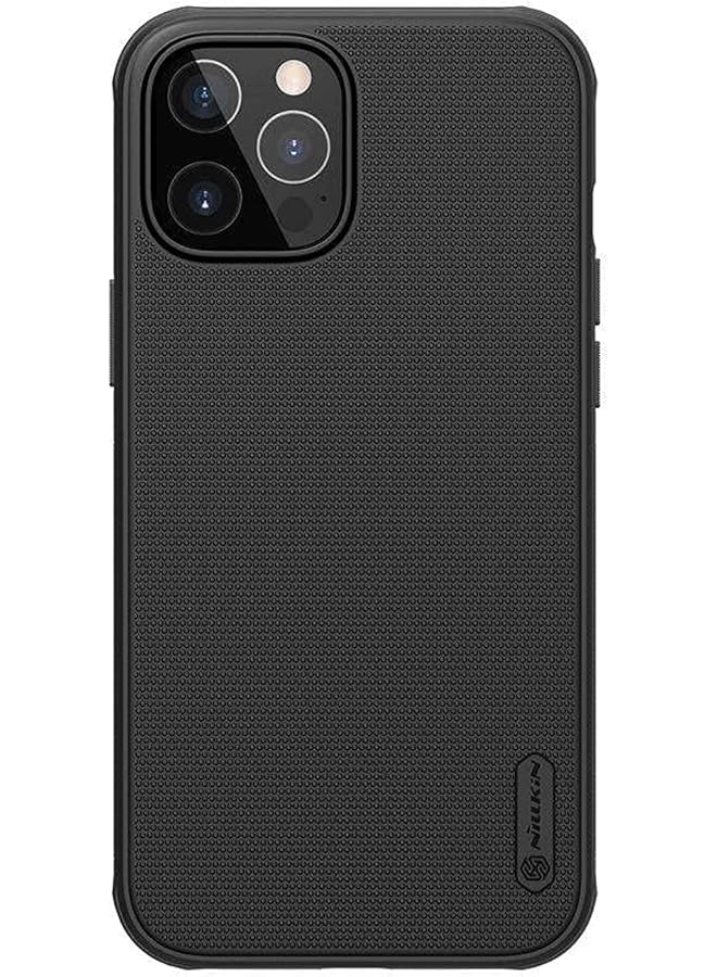 Nillkin Cover Compatible With Iphone 12 Pro Max 6.7 Inch Case Super Frosted Shield Hard Phone Cover Slim Fit Designed Case For Iphone 12 Pro Max 6.7 Inch Black - Image 1