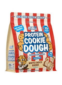 Applied Nutrition Applied Nutrition Protein Cookie Dough, 22g Protein, High Protein Dessert, White Choco Bueno, 25 Servings  - Image 1
