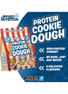 Applied Nutrition Applied Nutrition Protein Cookie Dough, 22g Protein, High Protein Dessert, White Choco Bueno, 25 Servings  - Image 2