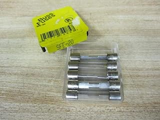 Bussmann Cooper  SFE-20 SFE 20 AMP Glass Fuse - (5 in TIN) - Image 1
