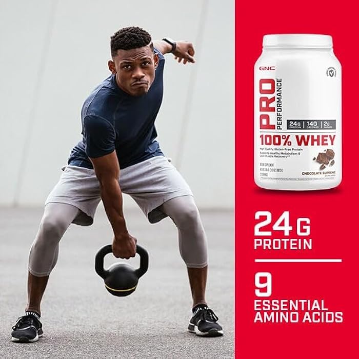 GNC Pro Performance 100% Whey - Vanilla Cream (12 Servings) - Image 3