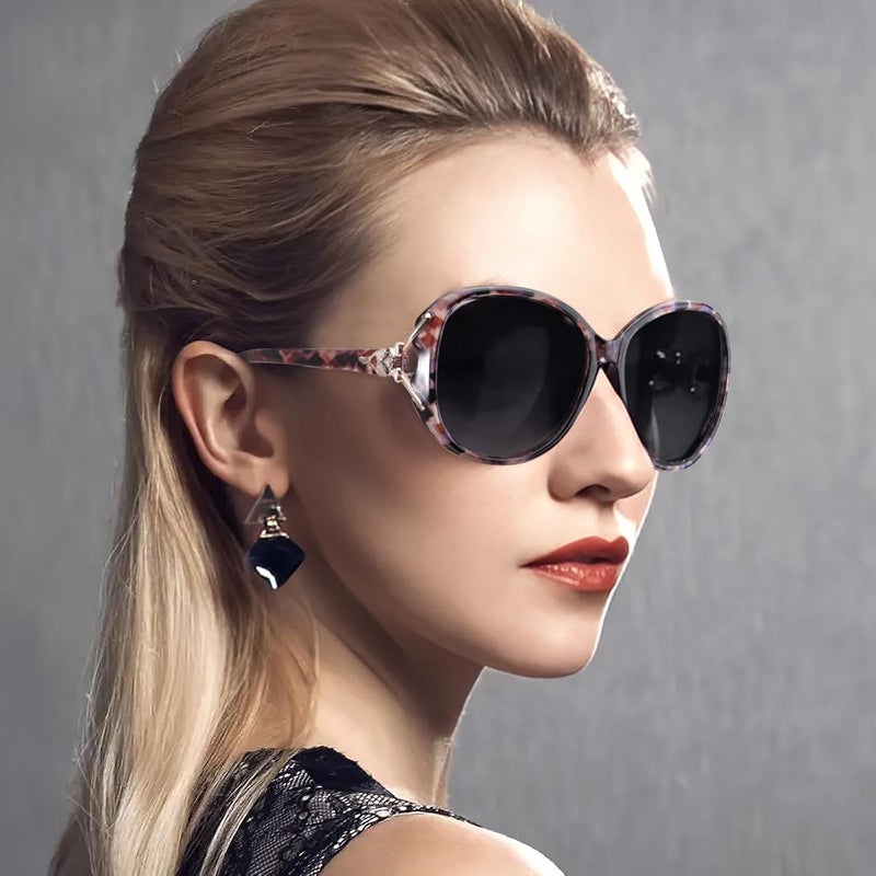 FIMILU Sunglasses for Women Trendy Polarized Sunglasses Oversized Big Sun Glasses Ladies Shades UV Protection | Fits Over Glasses ≤5.4"x1.65". Side Shields Block Sun & Wind. Weighs Only 1.1 oz—Light enough for All-day Comfortable Driving - Image 4
