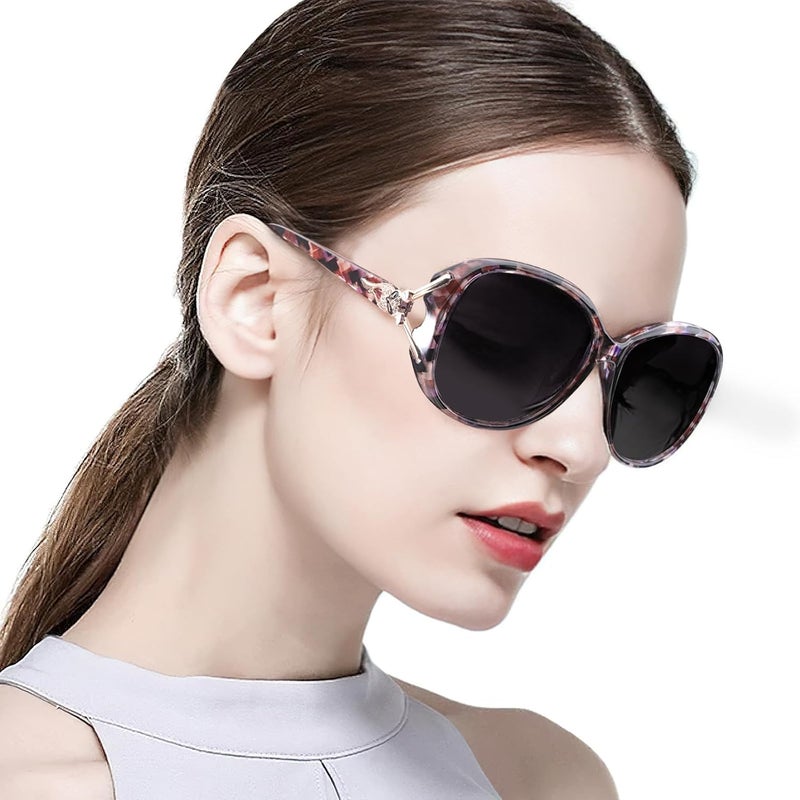 FIMILU Sunglasses for Women Trendy Polarized Sunglasses Oversized Big Sun Glasses Ladies Shades UV Protection | Fits Over Glasses ≤5.4"x1.65". Side Shields Block Sun & Wind. Weighs Only 1.1 oz—Light enough for All-day Comfortable Driving - Image 3