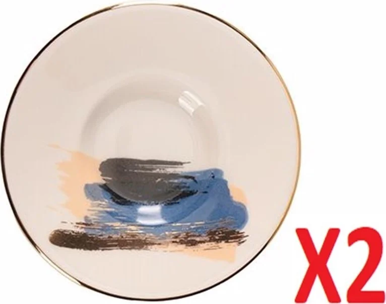 بورلاند Dash Pattern Tea Plate 11CM 2 Li 04ALM008506