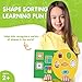 EAMAY Shape Sorter Toy for Toddler Shape Puzzles and Matching Games Set with 8 Sorting Mats and 48 Everyday Objects Pieces Learning Sorting Toys for Kids - Image 4