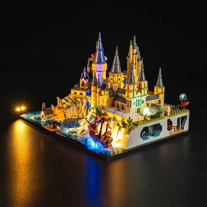 Hilighting Upgraded Led Light Kit for Lego Hogwarts Castle and Grounds Building Set Compatible with Lego 76419 Model Not Included - Image 5