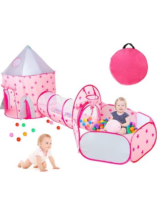3 Piece Kids Tent Foldable Tunnel Pop Up Toys Kids Indoor Outdoor Playhouse Outdoor Play Toys - pzsku/Z40AD61848A47161B4D1EZ/45/_/1725002615/e2338b7c-b514-4246-a270-ab161976c255