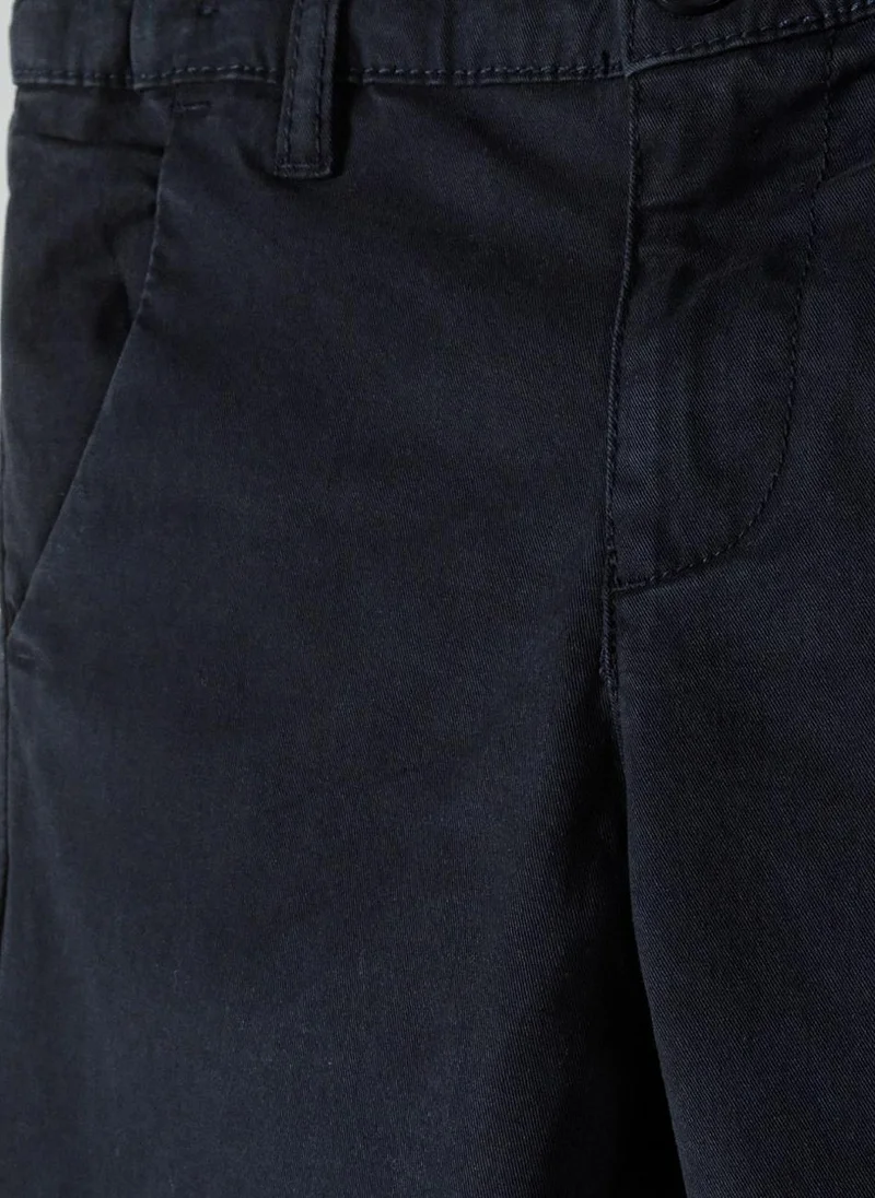 MINOTI Boys' Chino Trousers with Adjustable Waistband